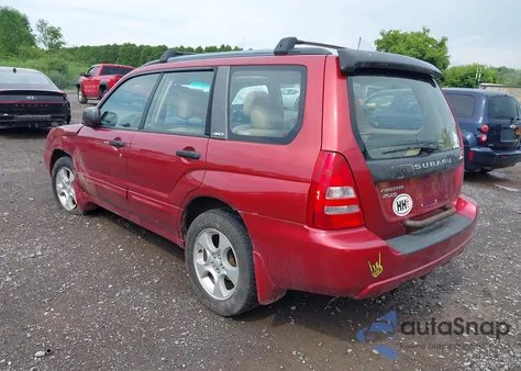 2003 Subaru Forester Xs из США, поврежденный, VIN JF1SG656X3H770268